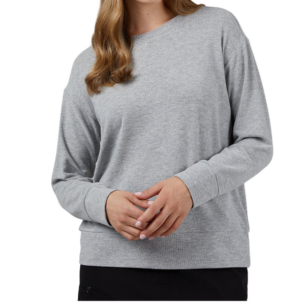 32 Degrees Women's Soft Sweater Knit Crew Top (Various Colors)