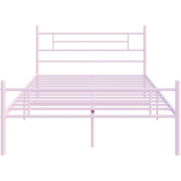 Novilla Queen Size 14" Metal Platform Bed Frame with Headboard