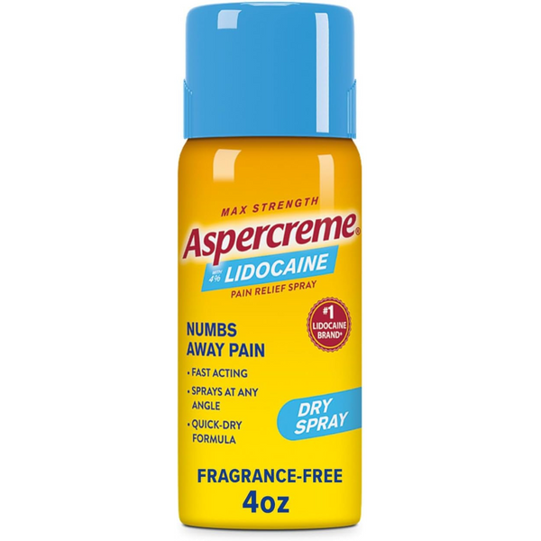 Aspercreme Lidocaine Pain Relief Dry Spray