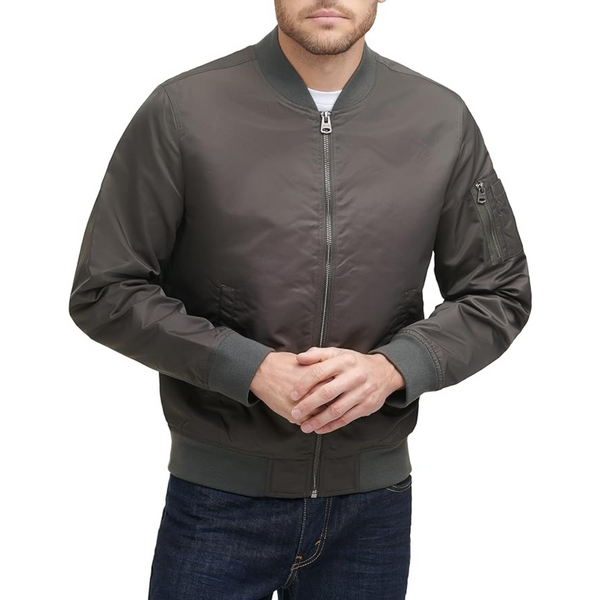 Levi's Men's Flight Satin Unfilled MA-1 Bomber Jacket