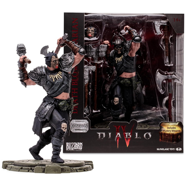 McFarlane Toys Diablo IV Death Blow Barbarian 1:12 Scale Posed Figure