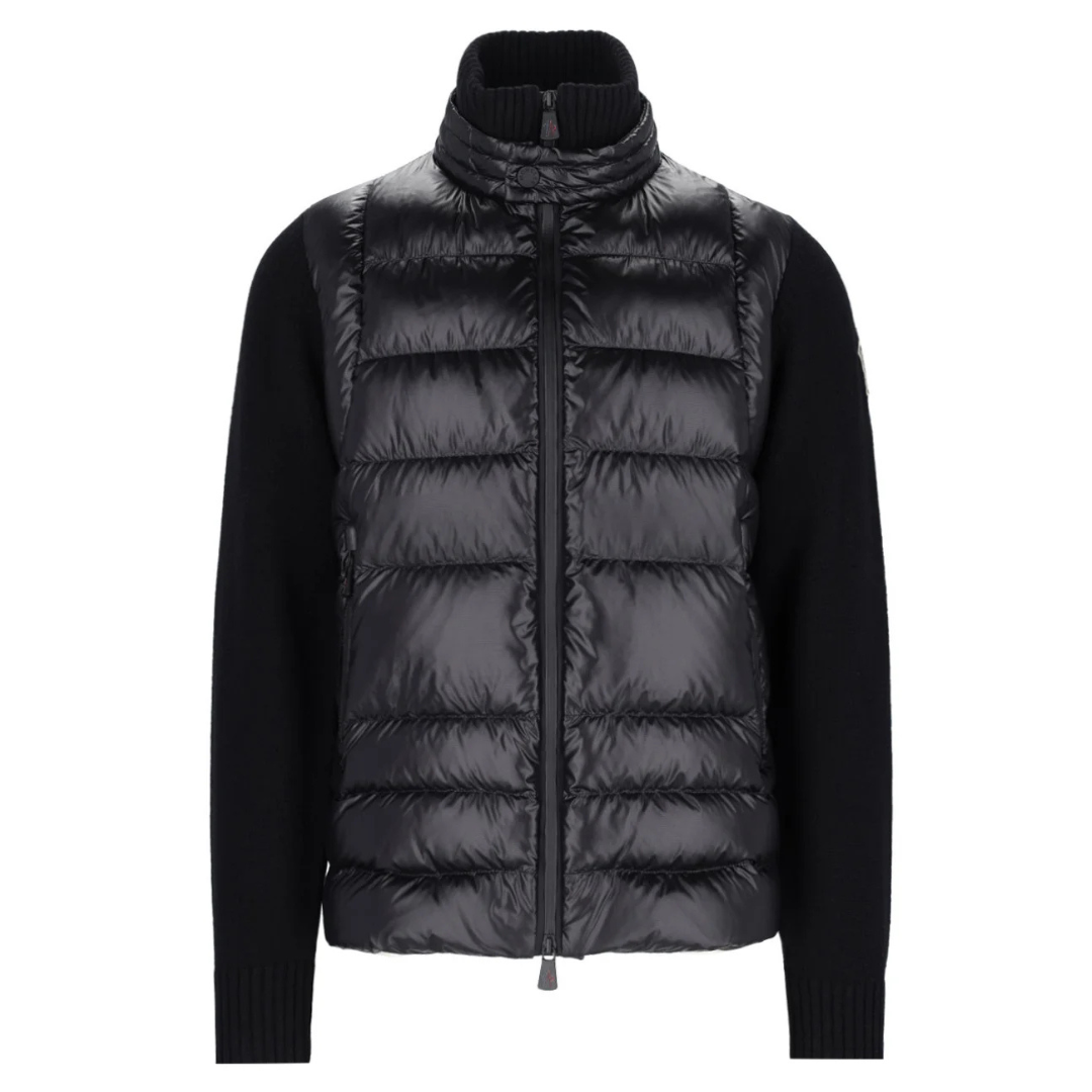 Moncler Grenoble High Neck Padded Cardigan