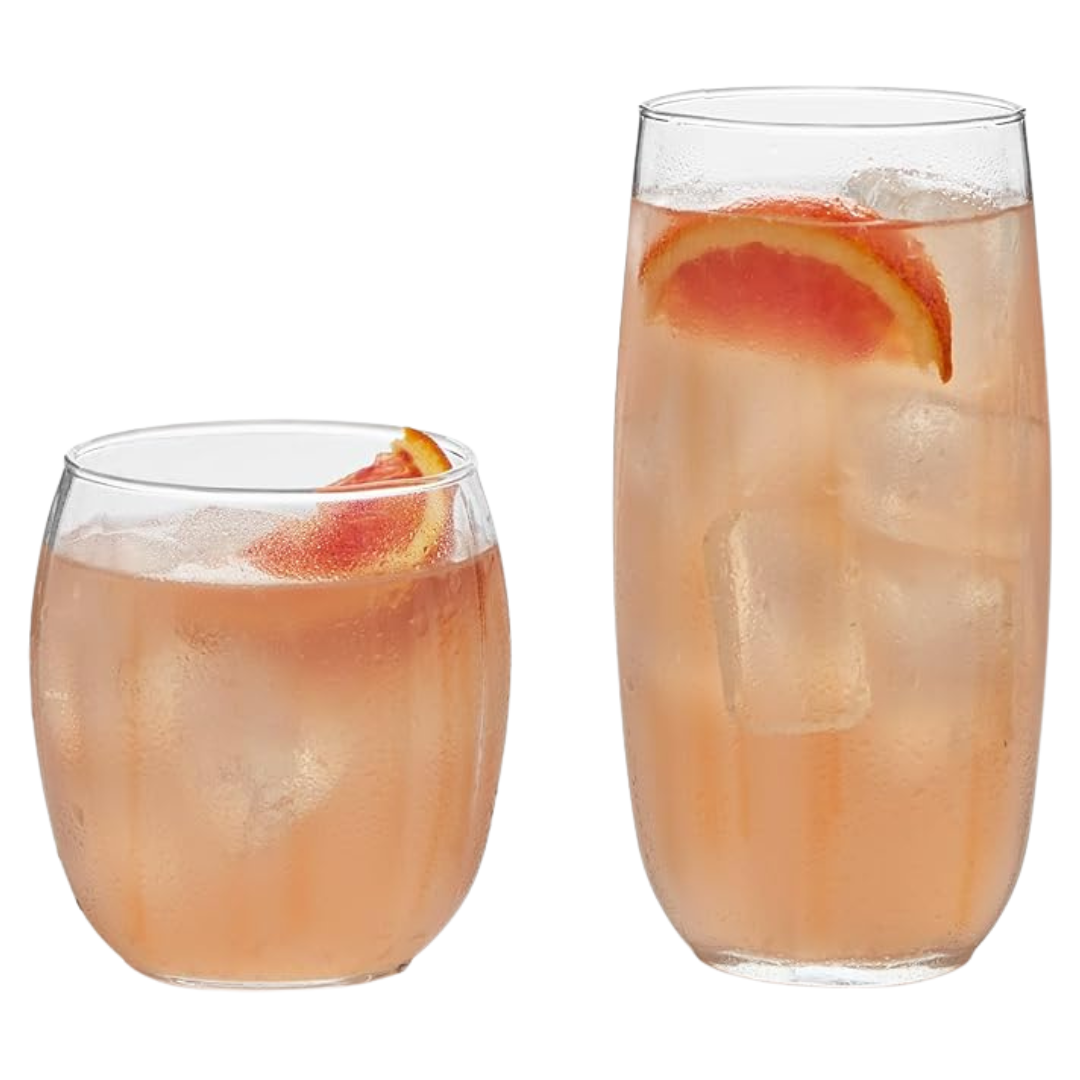 Libbey Samba 16-Piece Tumbler And Rocks Glass