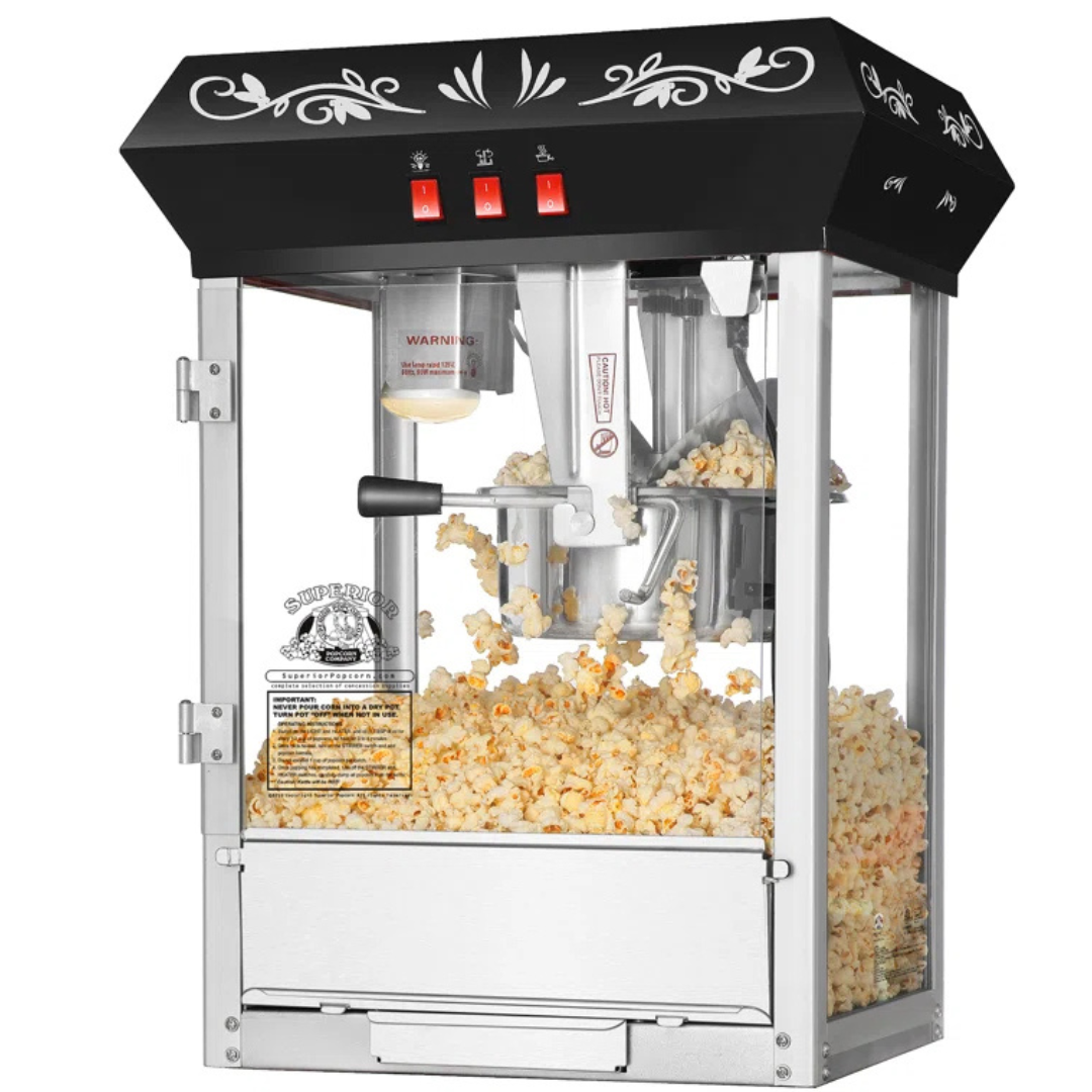 Great Northern Popcorn Popcorn Machine, 8 Oz. (2 Color)