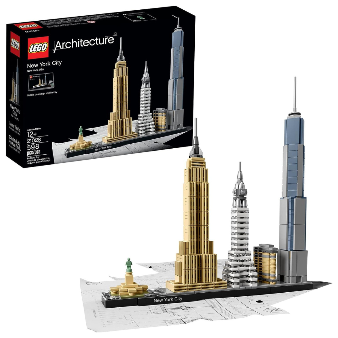 598-Piece LEGO Architecture New York City 21028 Model Kit