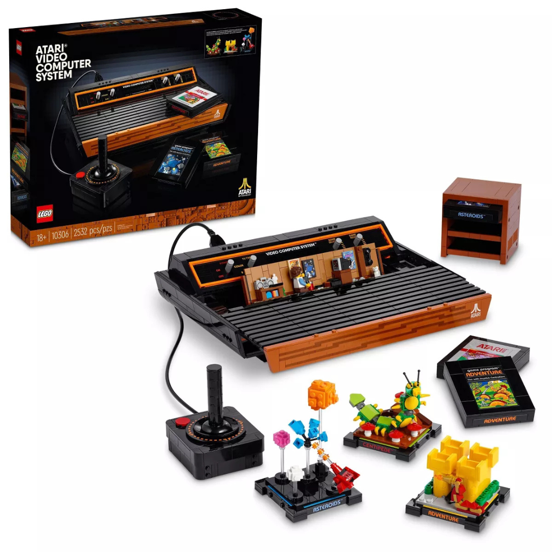 LEGO Icons Atari 2600 Video Game Console Adults Set (10306)