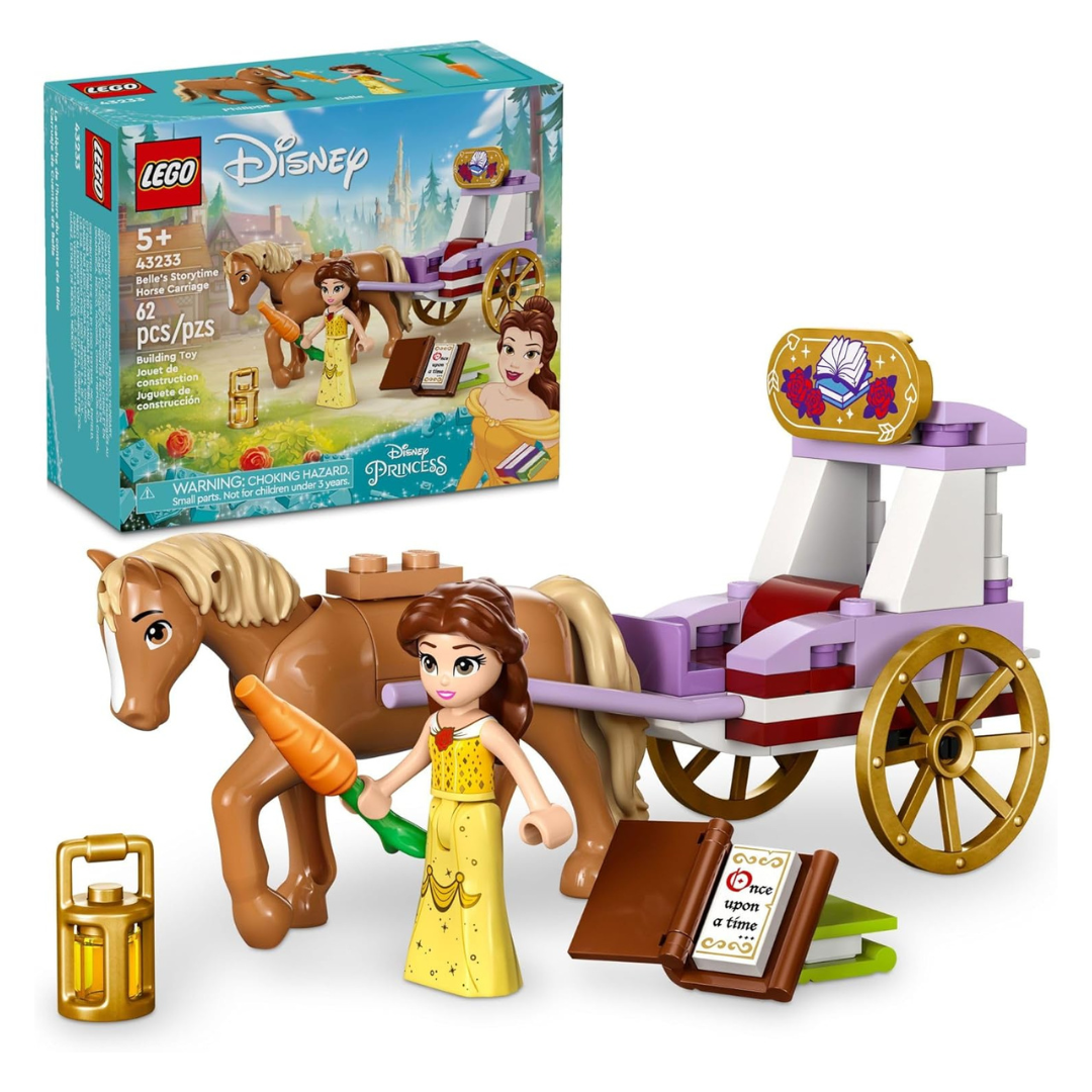 LEGO Disney Princess Belles Storytime 43233 Horse Carriage & Mini-Doll Toy