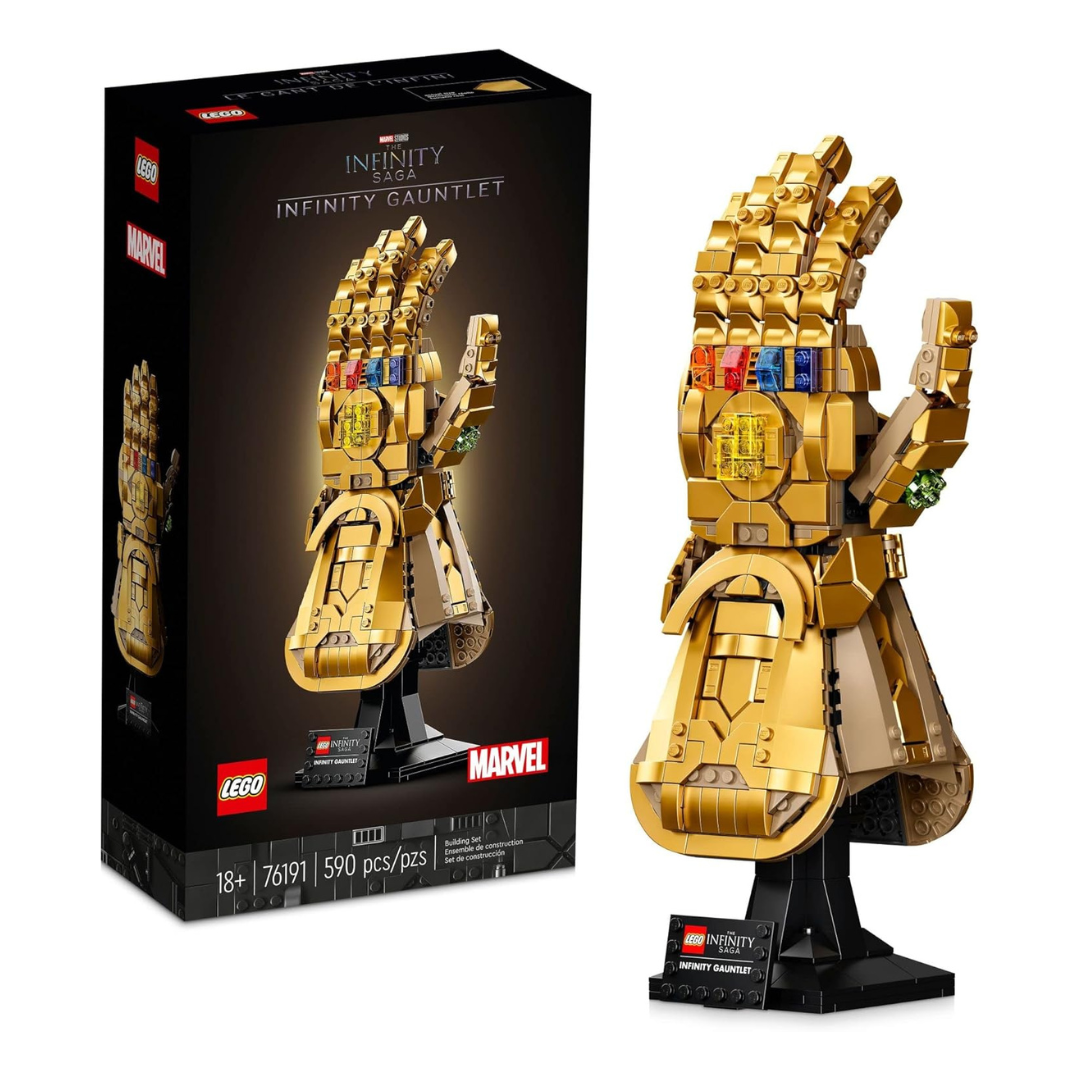 LEGO Marvel Infinity Gauntlet 76191 Collectible Building Kit (590-Pieces)