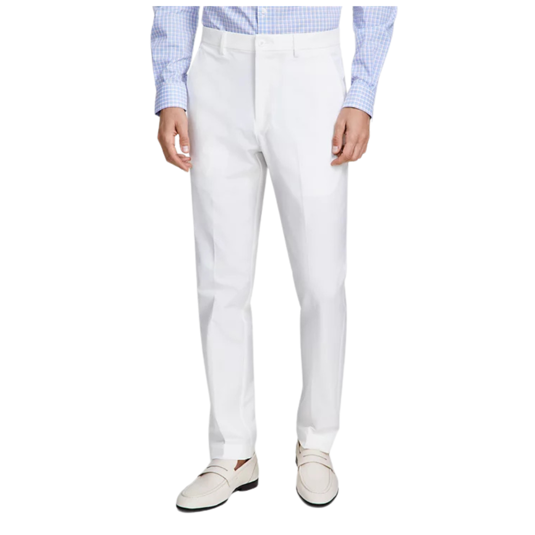 Michael Kors Men's Classic Fit Spring Cotton Stretch Pants