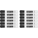 12-Pack Amazon Basics Low-Odor Chisel Tip Dry Erase Markers