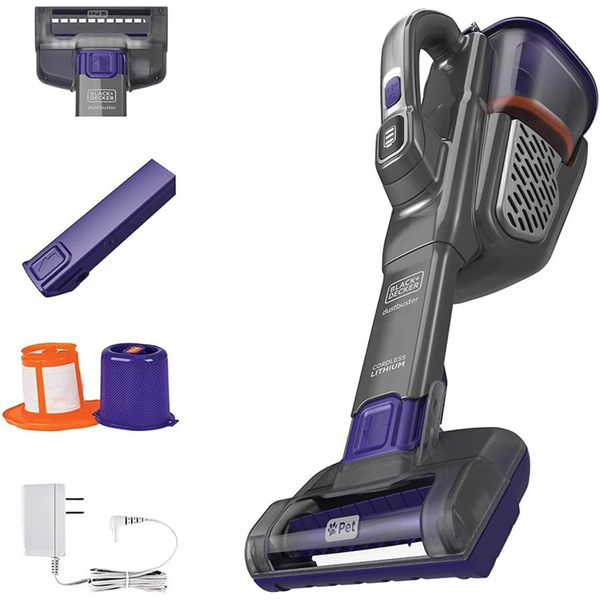 Black + Decker Furbuster Handheld Cordless Vacuum Cleaner