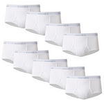 9-Pack Hanes Men's Tagless ComfortFlex Briefs (S-XL)