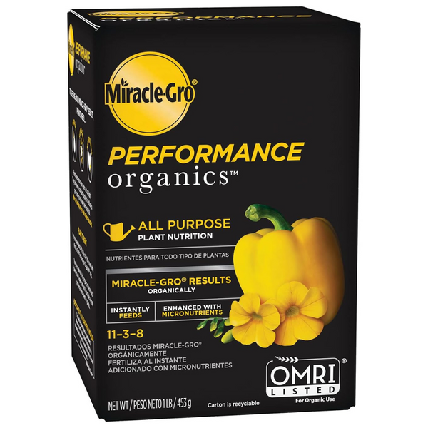 Miracle-Gro Performance Organics All Purpose Plant Nutrition (1 Lb)