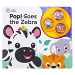 Baby Einstein – Pop! Goes the Zebra – Popping Button Sound Book