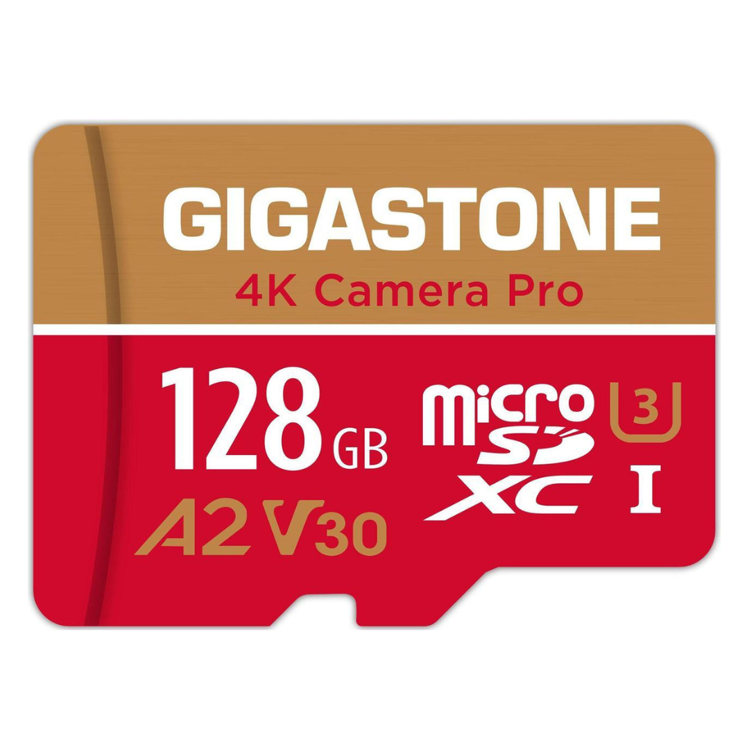 Gigastone 128-4-1 128GB UHS-I / U3 MicroSDXC Memory Card