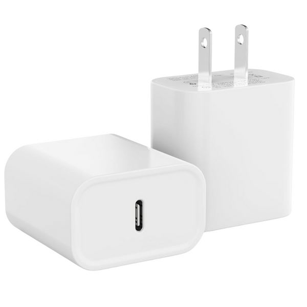 2-Pack Igenjun 25W Type C Power Adapter