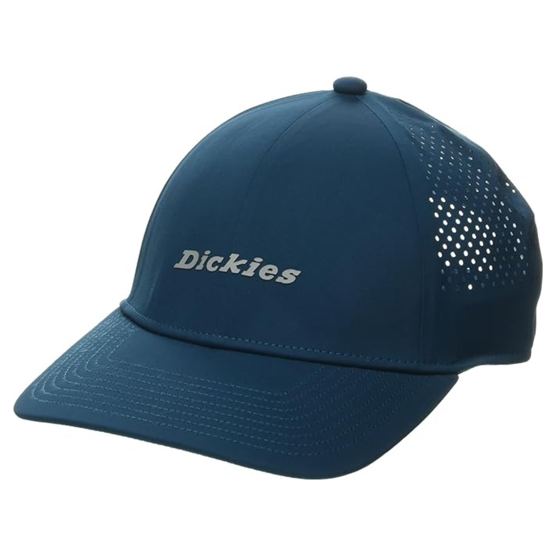 Dickies Men's Low Pro Athletic Trucker Hat (Blue)