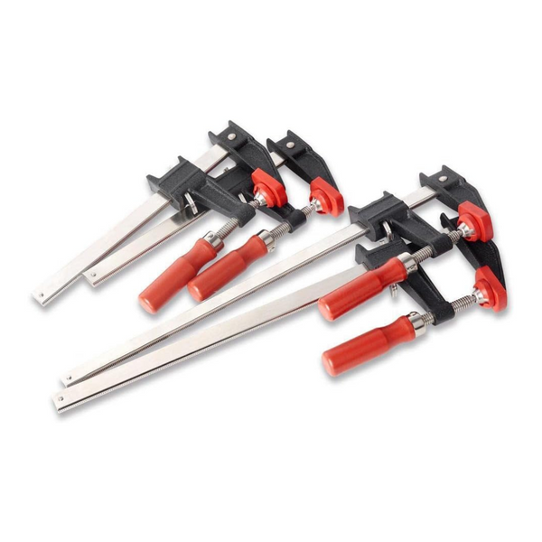 Bessey BESSEY GSCC4PK-C F-style Clamp Set for Woodworking