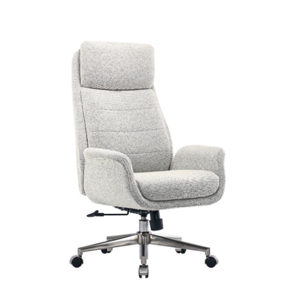 Realspace Modern Comfort Pizana Boucl Fabric High-Back Office Chair