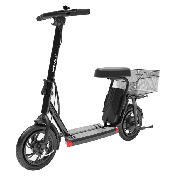 Hover-1 Alpha Cargo Foldable Electric Scooter (Jet Black)