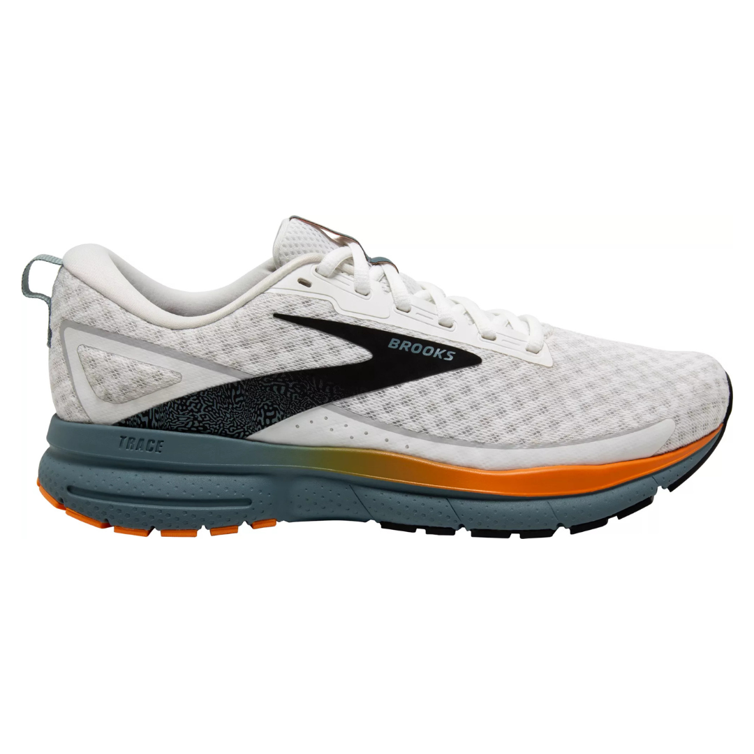 Brooks Men's Trace 3 Neutral Running Shoe (Grey/Orange)