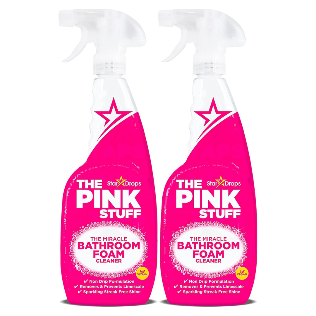 2-Pack Stardrops The Pink Stuff The Miracle Bathroom Foam Cleaner (750ml)