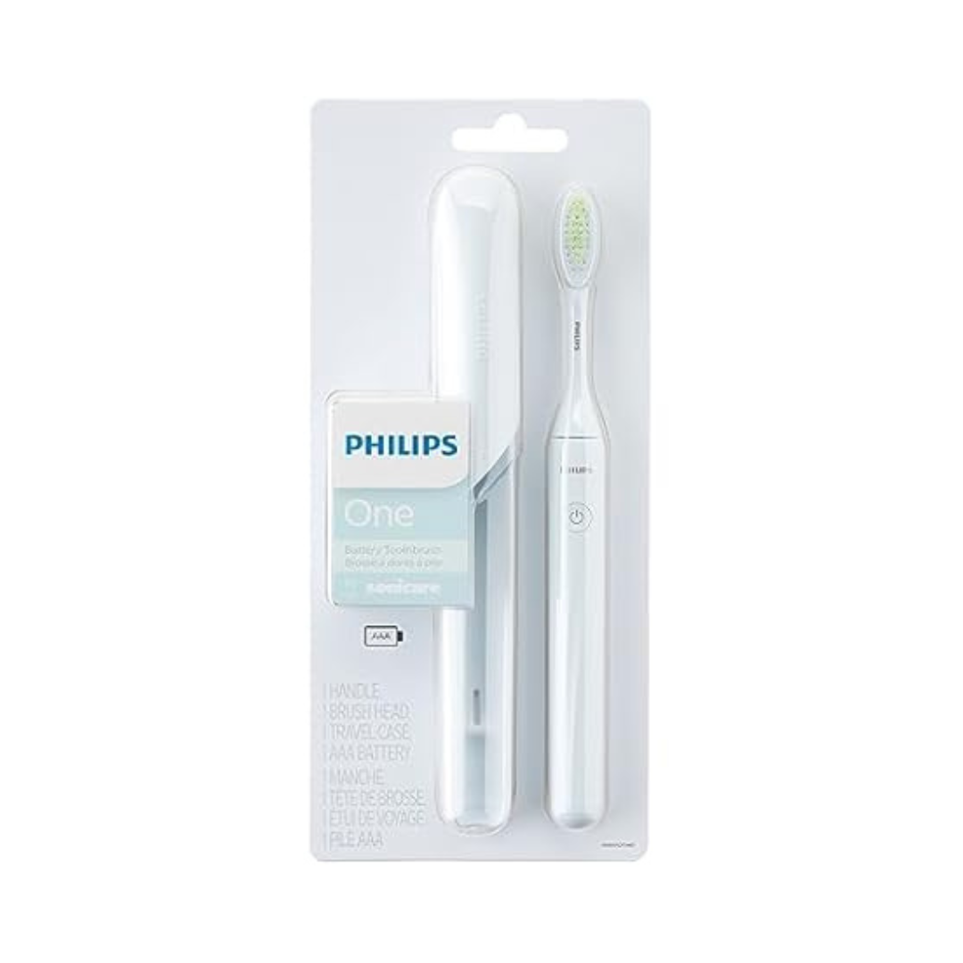 Philips One By Sonicare Battery Toothbrush (Mint Blue)