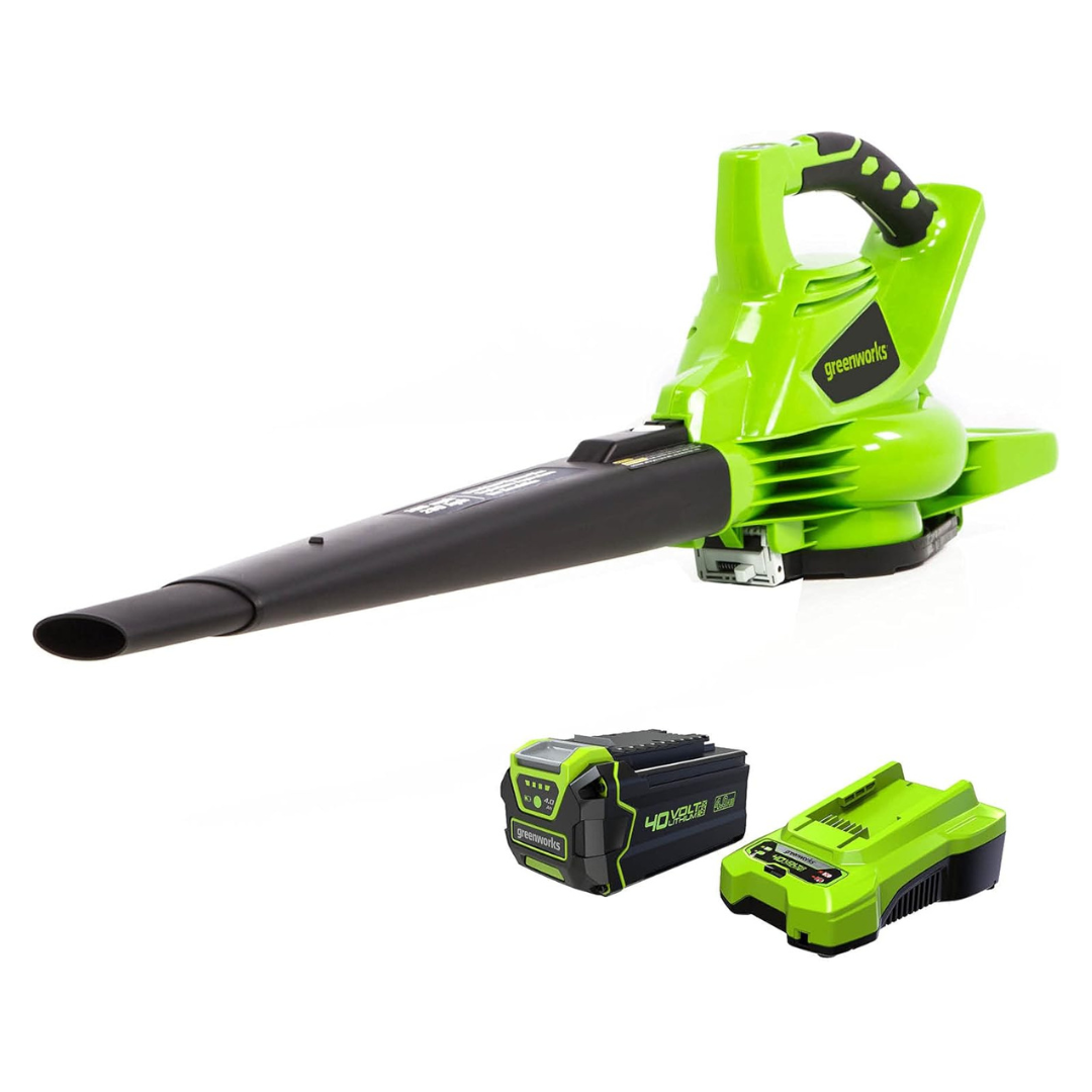 GreenWorks G-MAX 40V 185MPH Variable Speed Cordless Blower/Vac