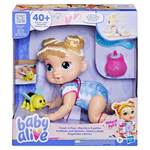 Baby Alive Crawl 'n Play Harper Hugs Electronic Crawling Baby Doll Set