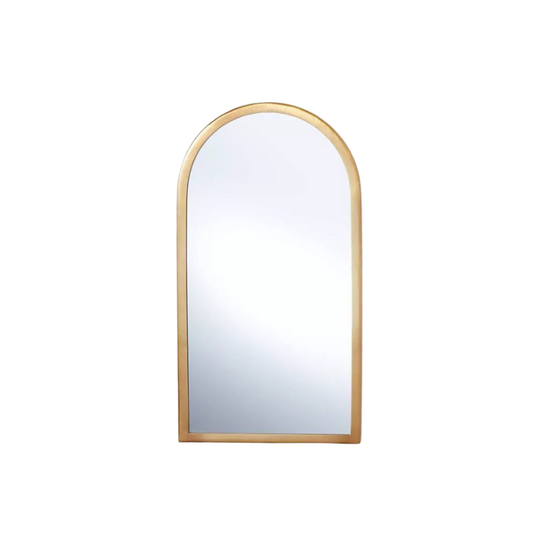 Hearth & Hand Magnolia Arched 8" x 16" Metal Frame Wall Mirror