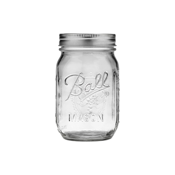 8-Count Ball Regular Mouth Pint (16 Oz.) Mason Jars