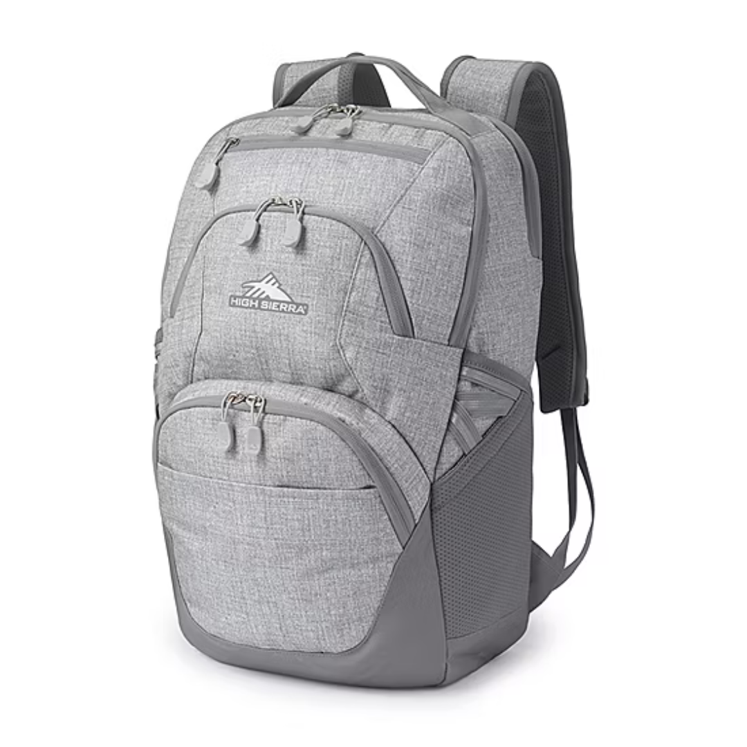 High Sierra Swoop SG Backpack (Silver Heather Or Black)