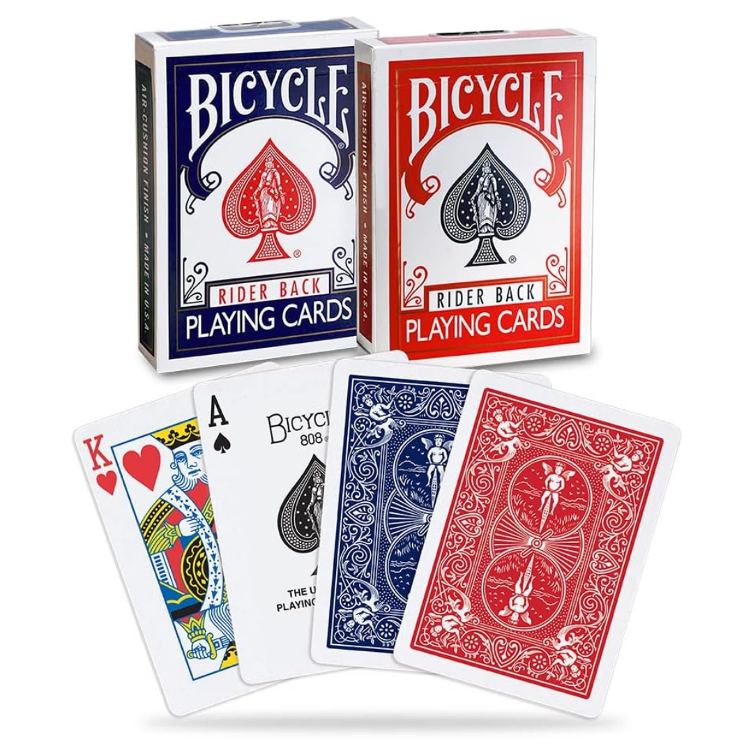 2 Packs Of Bicycle Rider Back Playing Cards