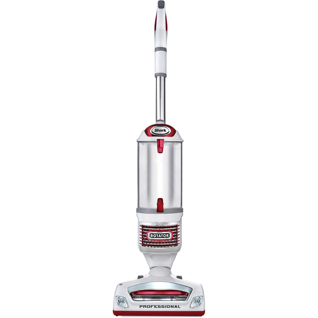 Shark NV501 Rotator Professional Lift-Away Upright Vacuum with HEPA Filter, Swivel Steering, LED Headlights, Wide Upholstery Tool, Dusting Brush & Crevice Tool