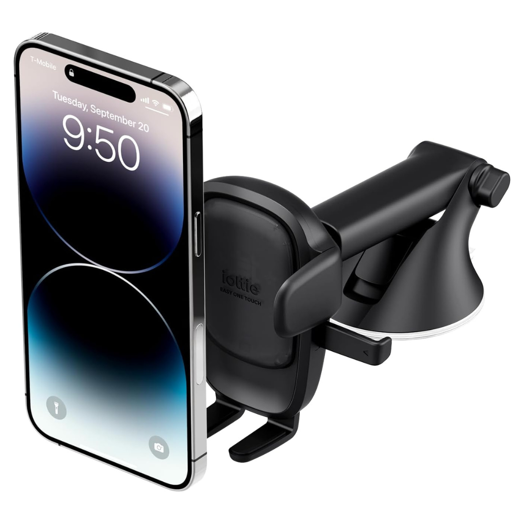 iOttie Easy One Touch 6 Universal Car Mount Dashboard & Windshield Suction Cup Phone Holder