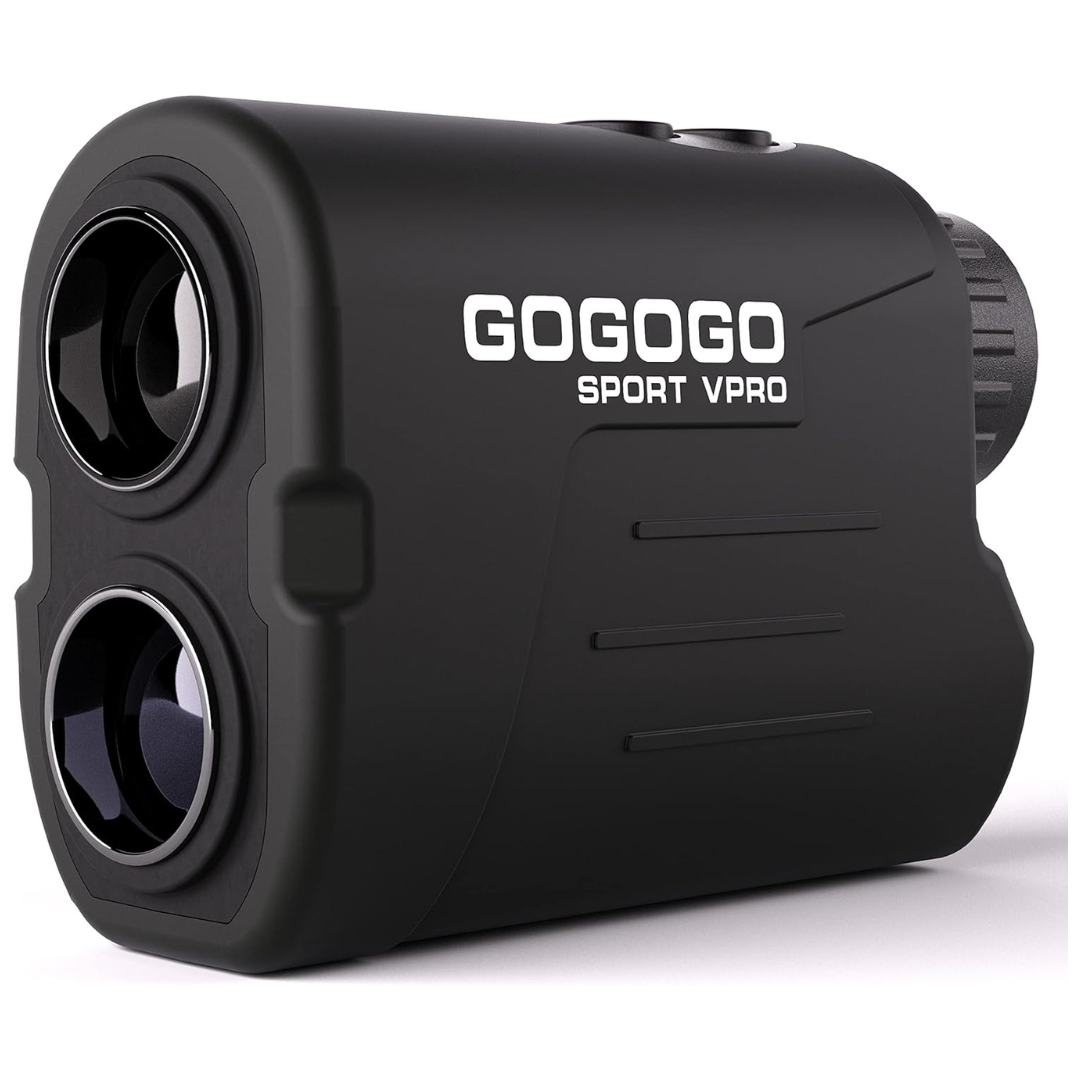 Gogogo Sport Vpro GS03 Laser Golf/Hunting Rangefinder, 1000/1200 Yards Laser Range Finder with 6X Magnification Ultra-Clear View