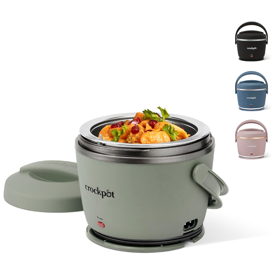 Crock-Pot Portable Electric Lunch Box, 20-Ounce Food Warmer