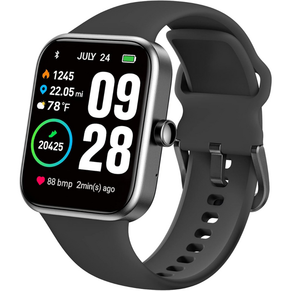 TOZO S2 44mm Fitness Tracker Heart Rate Monitor Smartwatch