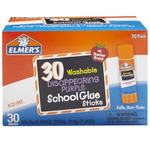 30-Count Elmers Disappearing Purple School Glue Washable Sticks (0.24 Oz)