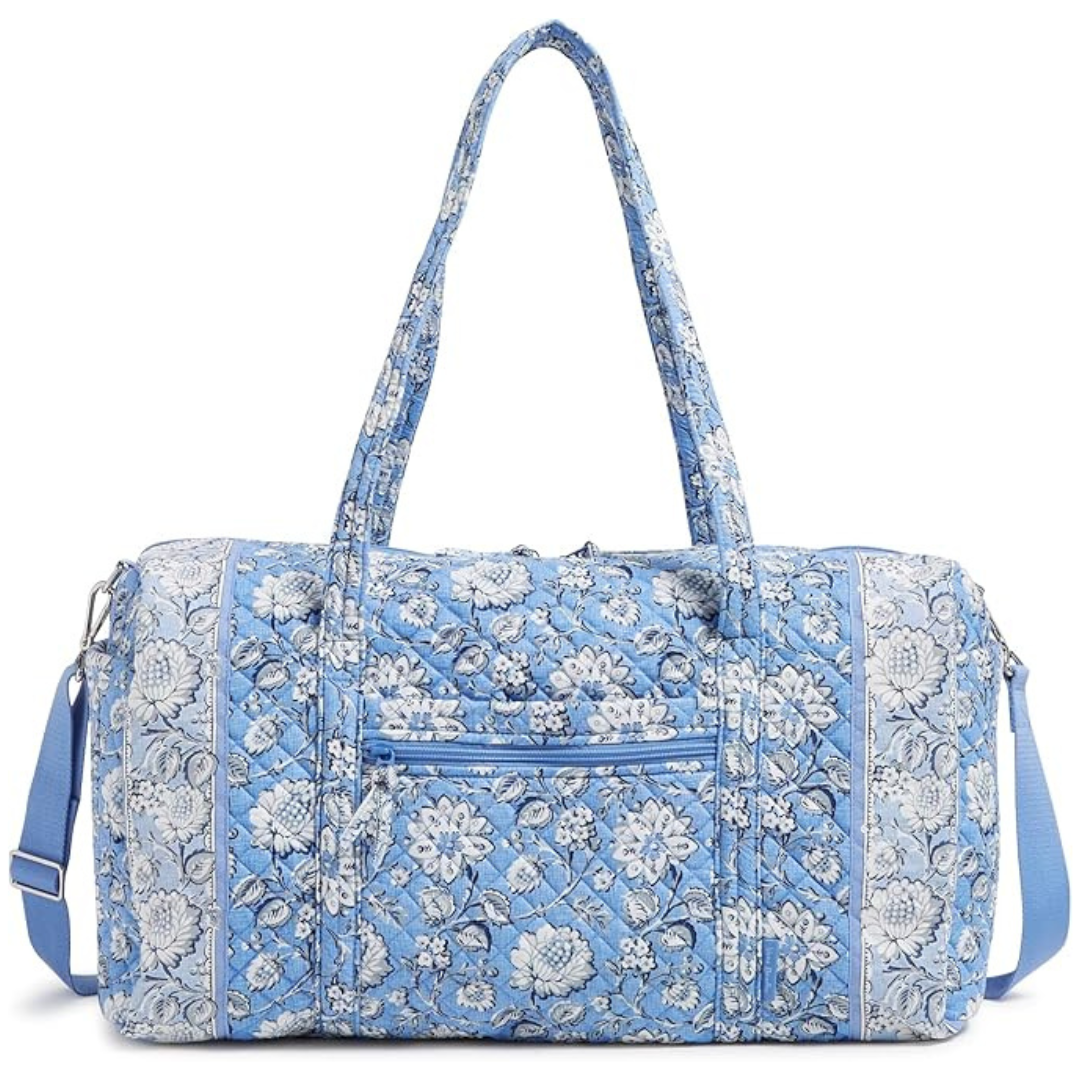 Vera Bradley Cotton Large Travel Duffle Bag