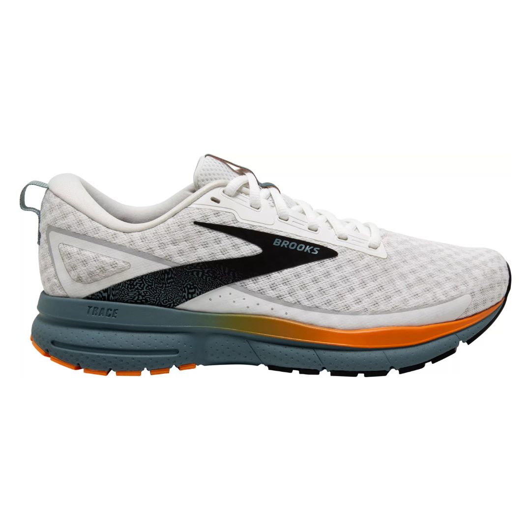 Brooks Men's Trace 3 Neutral Running Shoe (Grey/Orange)