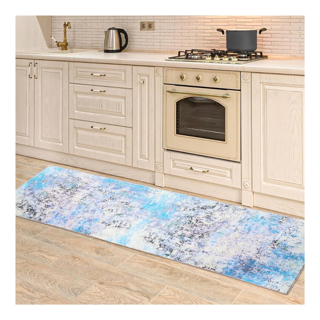 2'x6' Ultra Soft Abstract Washable Hallway Entryway Runner Rugs (Various)