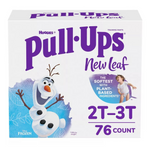 76-Count Pull-Ups New Leaf Boys' Disney Frozen Potty Training Pants