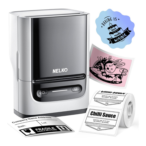 Nelko PM220 Portable Thermal Bluetooth Label Printer