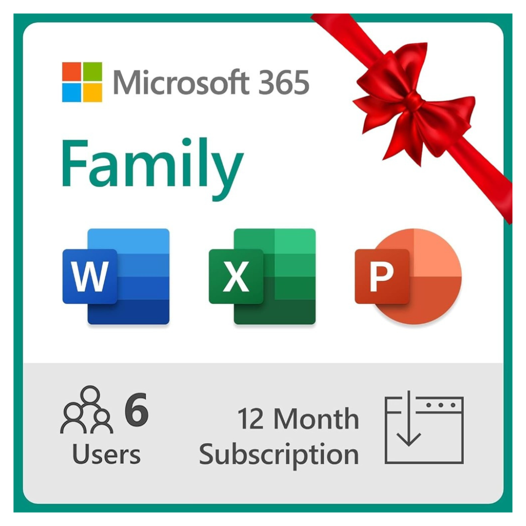 Microsoft 365 Family 12-Month Subscription, Up To 6 People