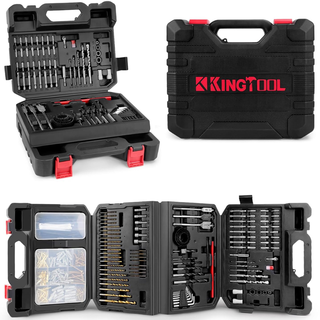 418-Piece KingTool Drill Bit Set