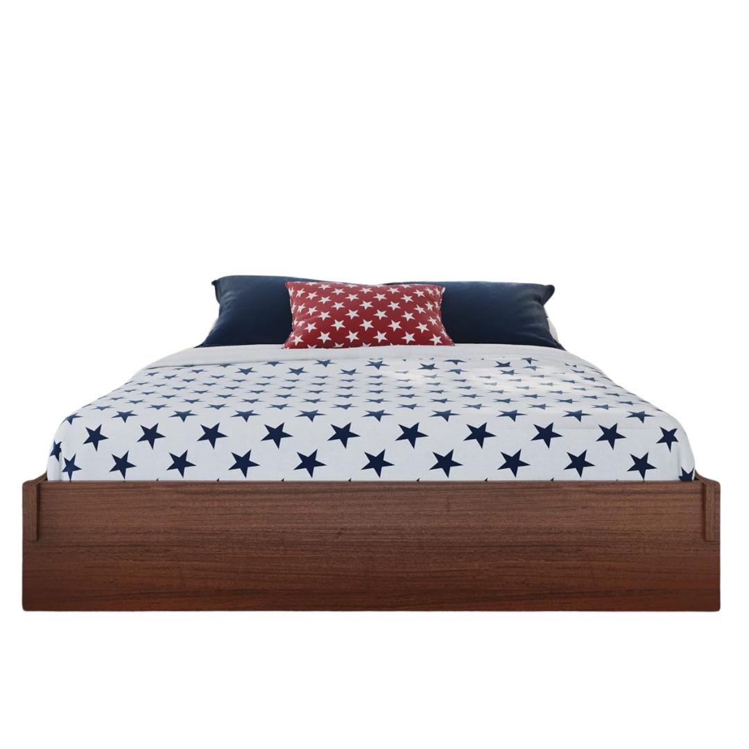 DeCoro Liberty Wood King Size Platform Bed