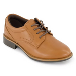 Kenneth Cole Little Boys Damian Calder Lace-up Dress Shoes (Cognac)