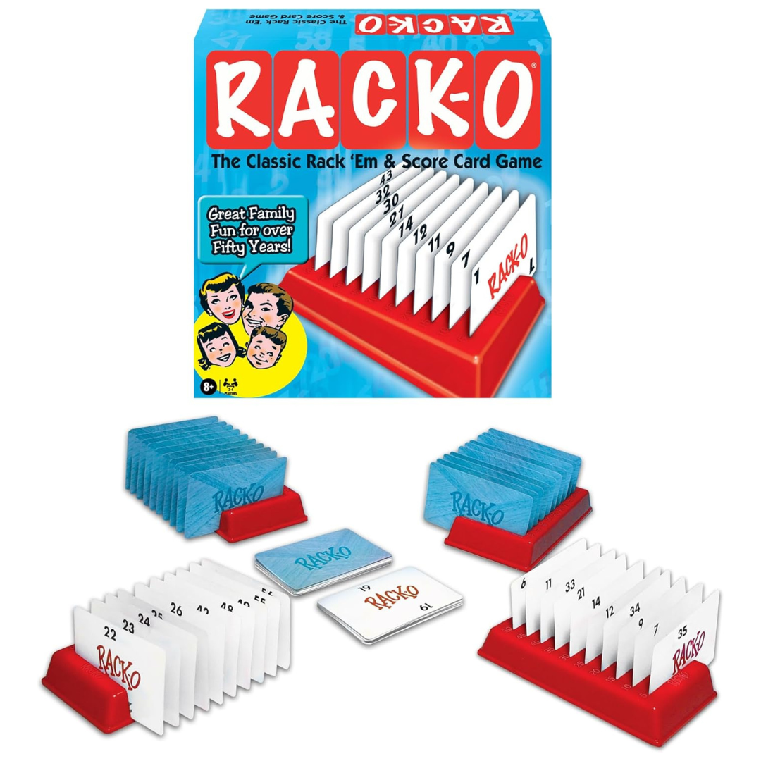 Winning Moves Rack-O Retro package Card Game