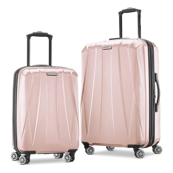 2-Piece Samsonite Centric 2 Expandable Luggage Set (Blossom Pink)